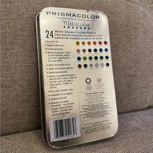 Prismacolor Water Color Pencil Set - Picture 2 of 3